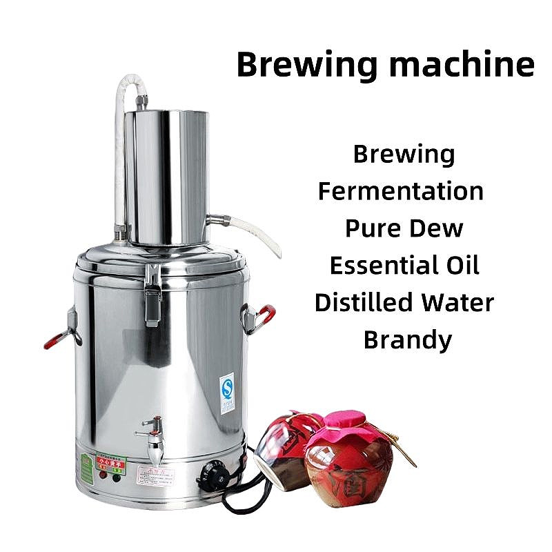 Different uses of wine brewing and distillation equipment