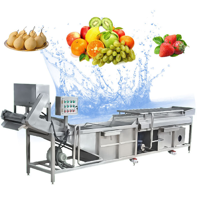 Washing, Cutting, Drying Packaging Integrated System