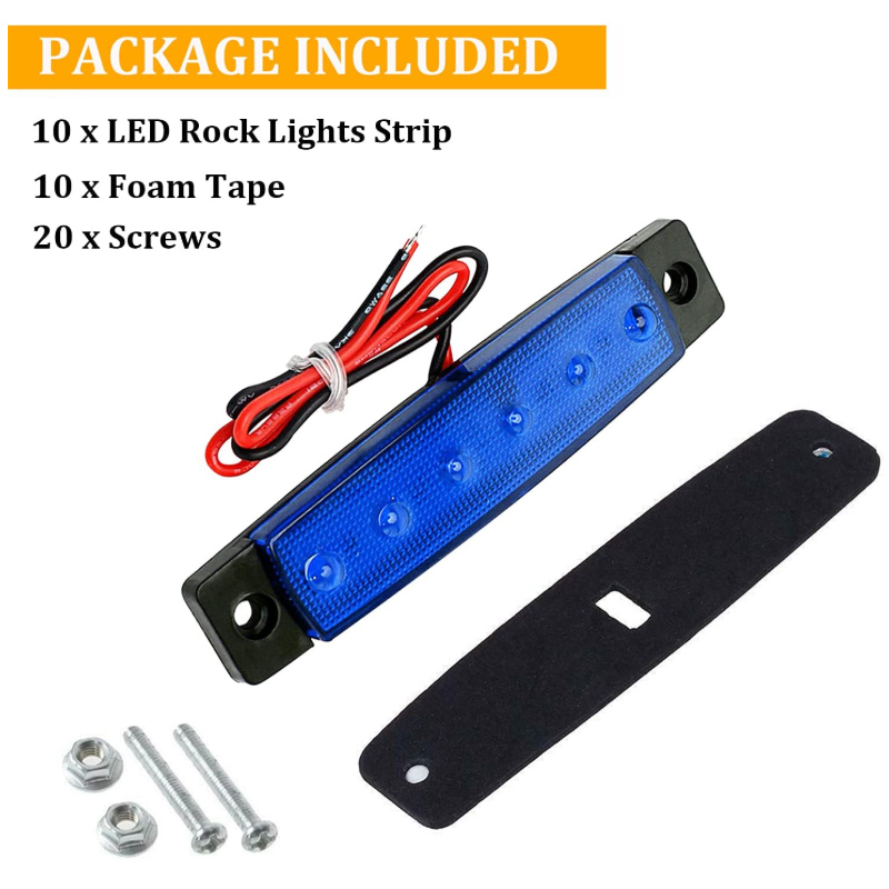 Exterior illuminated wheel fender lighting kit