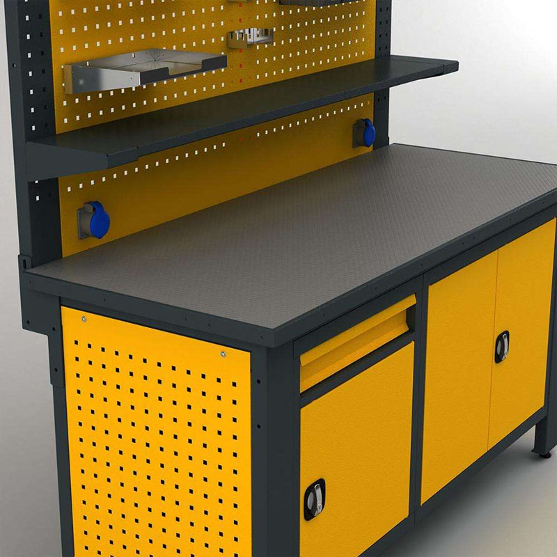 Constructed from heavy-gauge, durable steel for maximum longevity and stability.