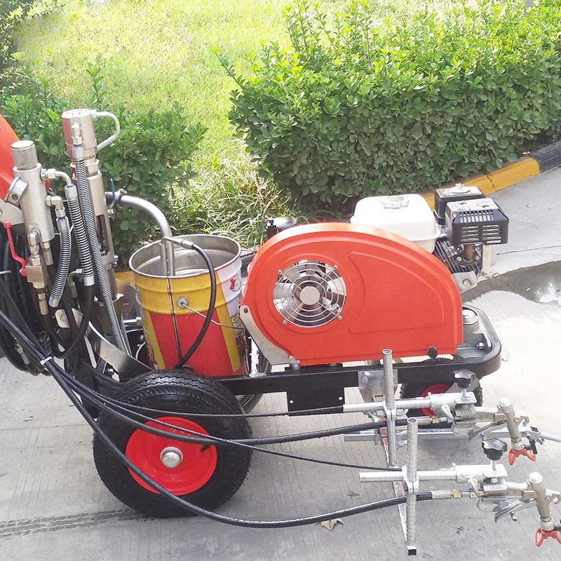 This Paint Sprayers is a hand-push airless road marking machine
