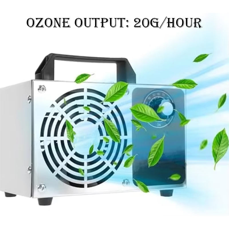 Air Treatment can quickly generate up to 10 grams per hour (g/h) of ozone
