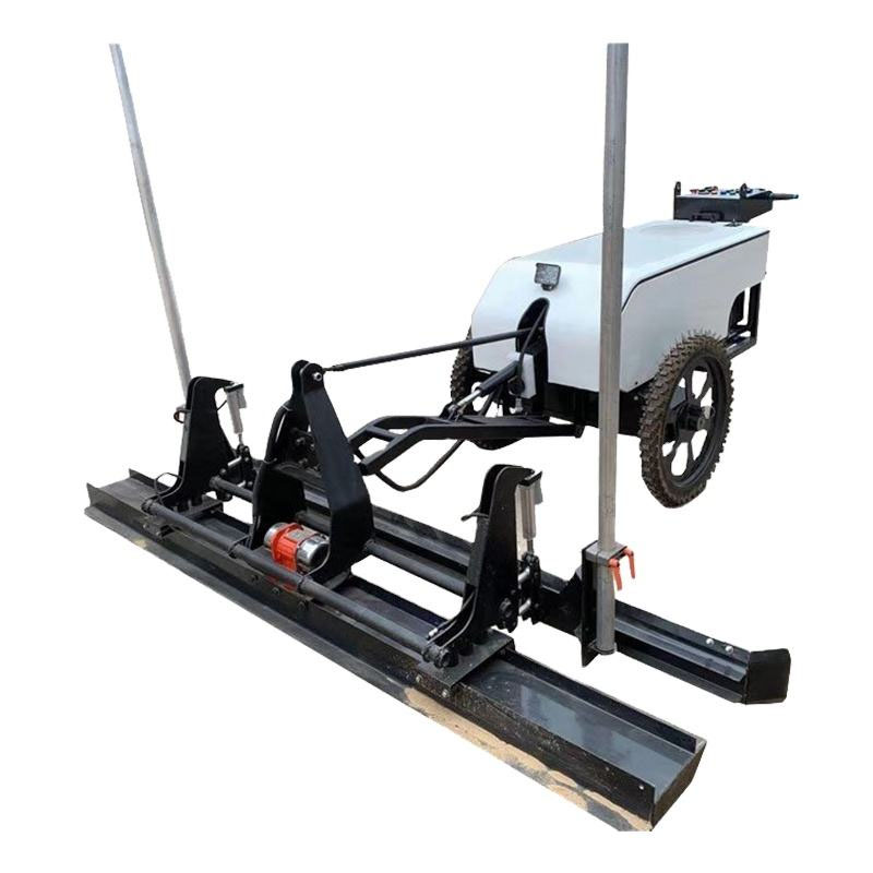 Dual Control Laser Screed delivering precision leveling for industrial concrete floors.