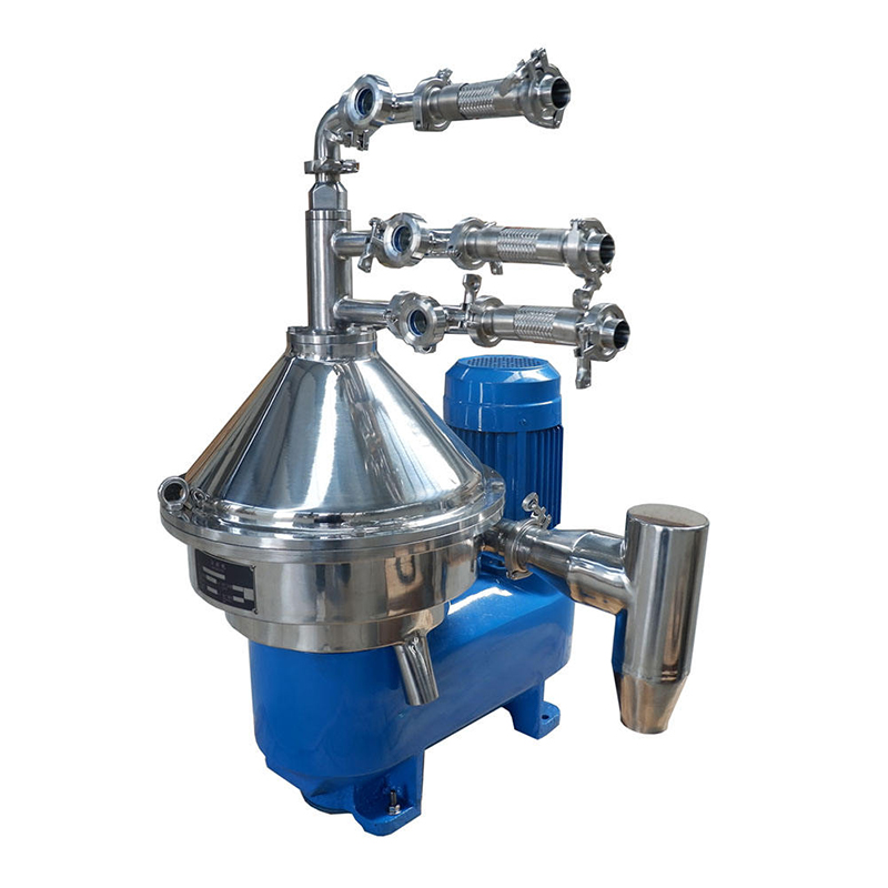 The stainless steel cream separator machine resists corrosion and stays intact during long-term use.