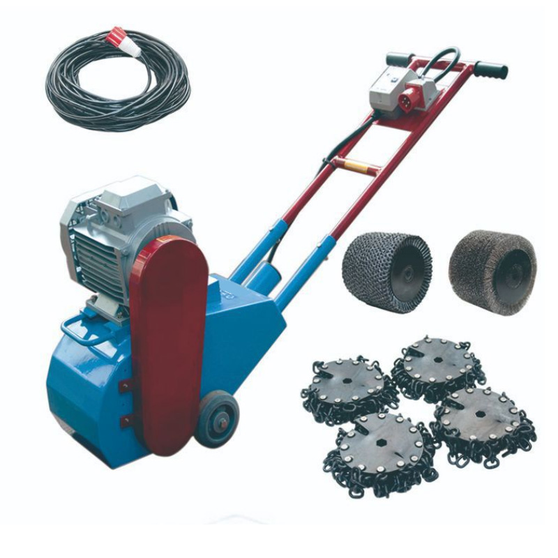 Rotary electric deck scaler full view display.