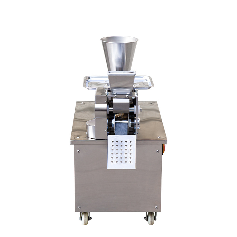 The fully automatic dumpling machine uses a non-stick treatment