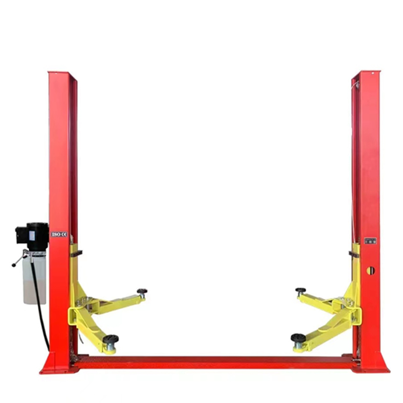 4T Manual Release Car Lift,2 post hydraulic 1850mm lift.