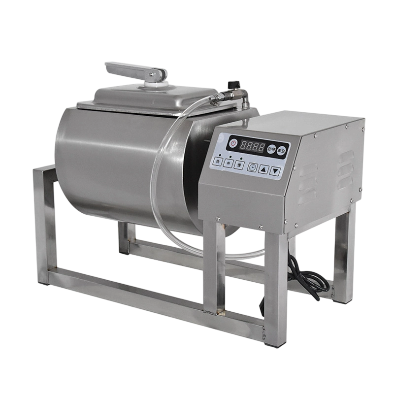 The Marinating Machine Fully Automatic Vacuum is made of stainless steel.