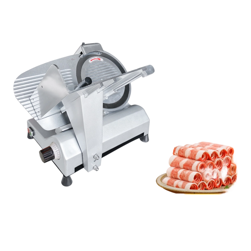 The meat slicer can easily cut various types of meat at -18°C.