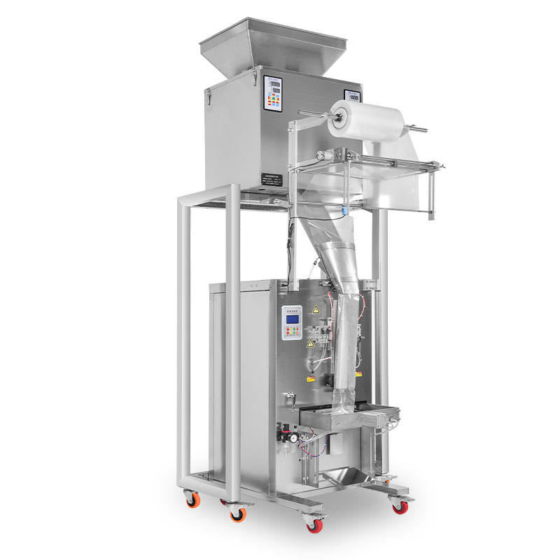 Automatic Powder and Granule Filling Equipment with integrated weighing system.