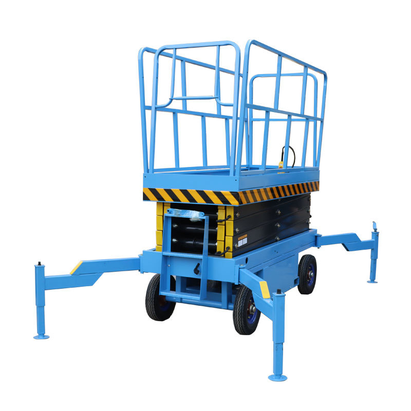 Scissor type lift, multi-industry, 16m anti-skid platform, durable and safe.