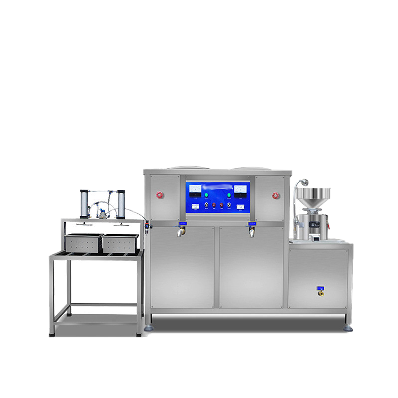 The intelligent tofu machine is made of food-grade 304 stainless steel and food-contact grade PP material.