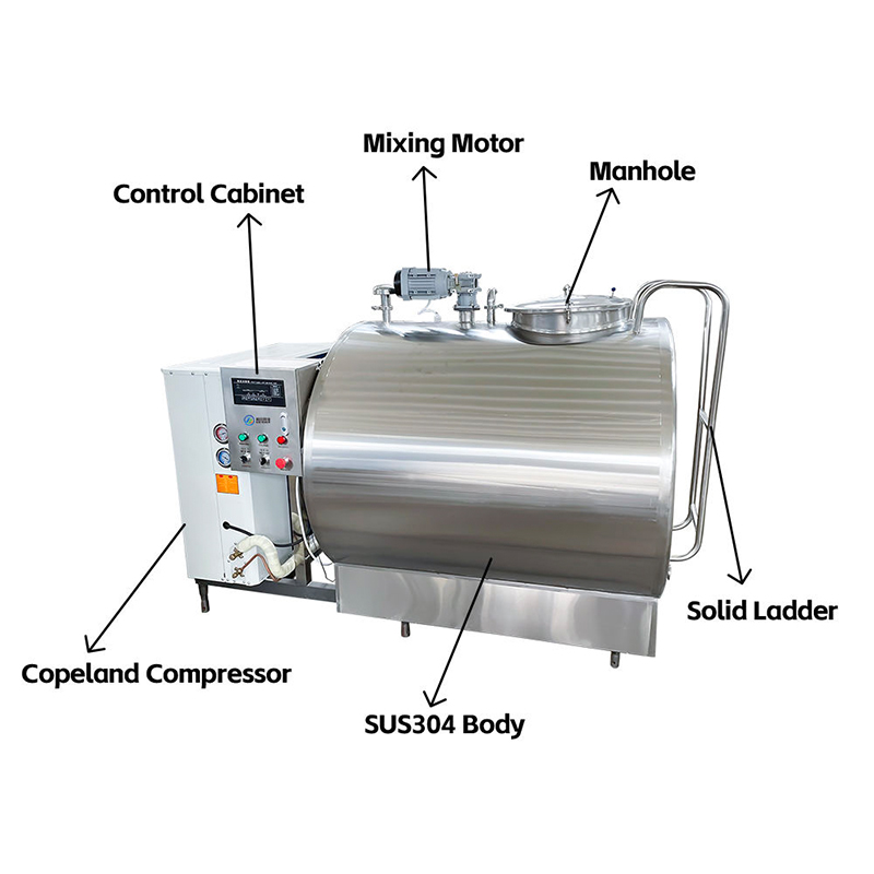 Reliable steam cheese vat,high efficiency for full-process operations.
