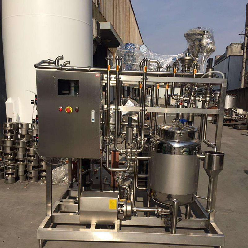 Multi-Scale ice Cream Pasteurizer, food-grade efficient, high efficiency for liquid food sterilization.