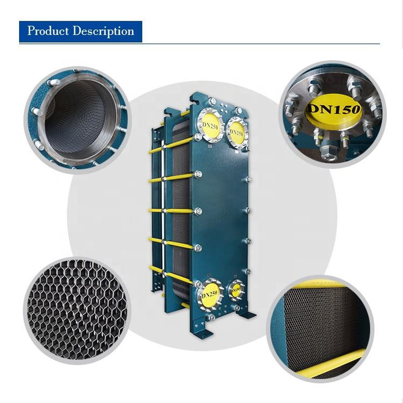 Industrial-grade heat exchanger with stainless steel