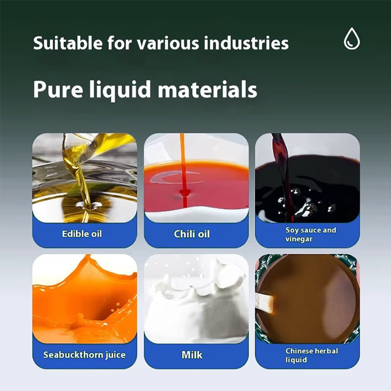 The automatic liquid bag filling machine is equipped with an intelligent detection system.