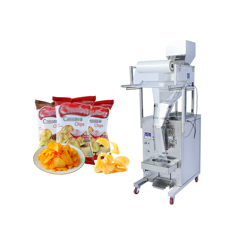 The automatic weighing and packaging machine can adjust vibrations according to different powders.