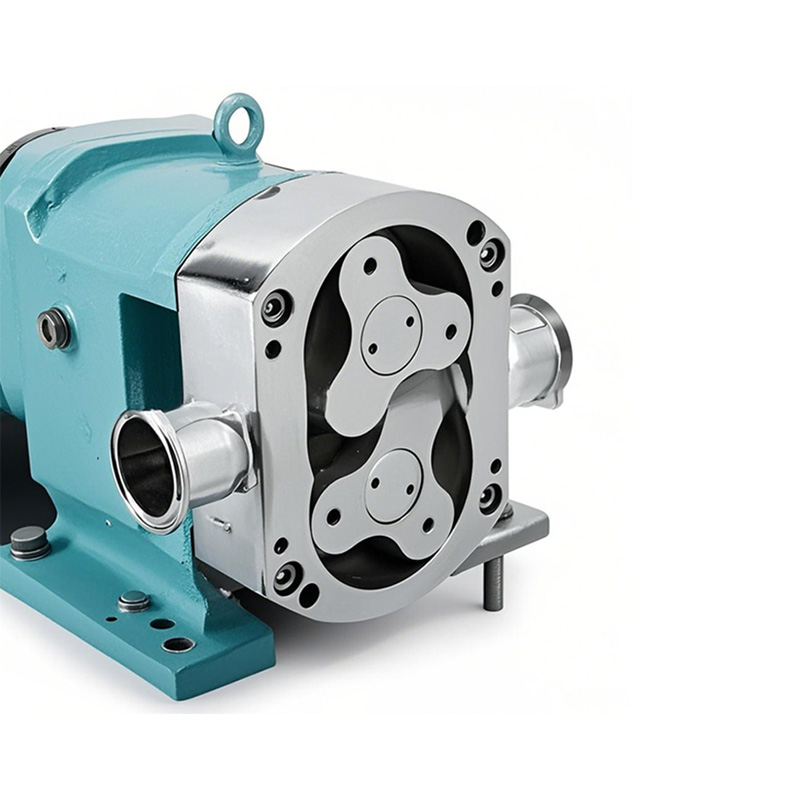 High head flow cooking equipment pump close-up.