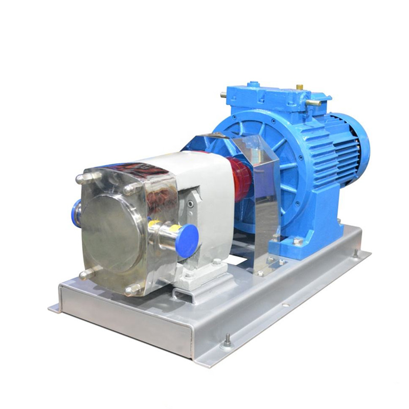 Detailed image of a high-viscosity colloidal gel transfer pump.