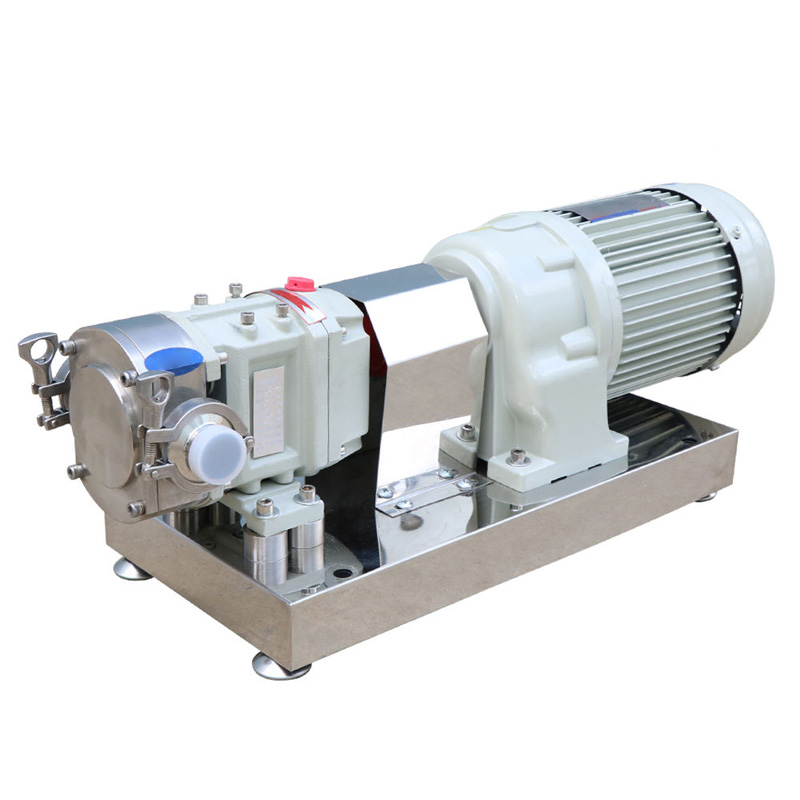 A high-viscosity syrup asphalt pump is shown in the image.