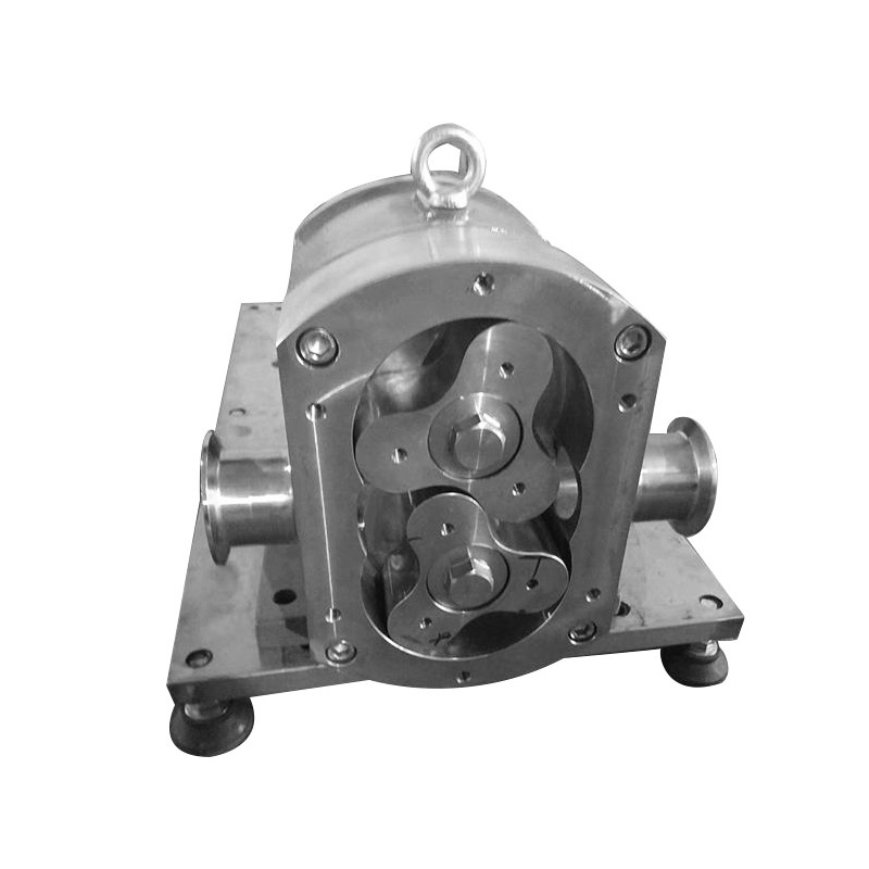 Detailed view of a continuously operating laboratory pump.