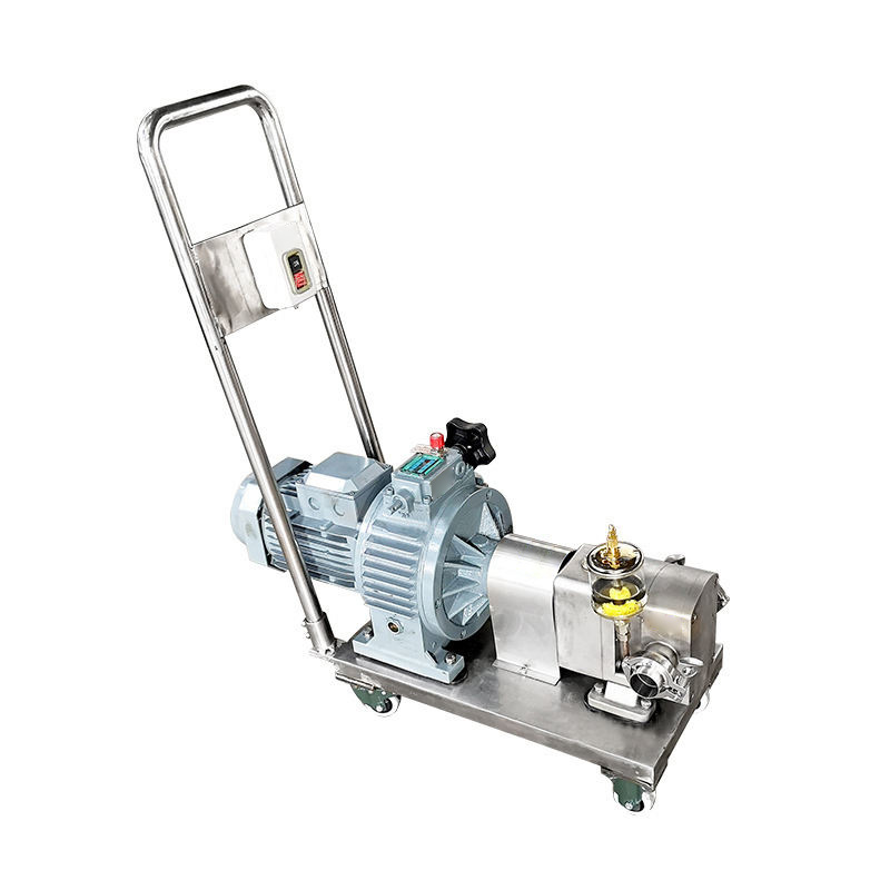 A mini cam rotor pump is shown in the image.