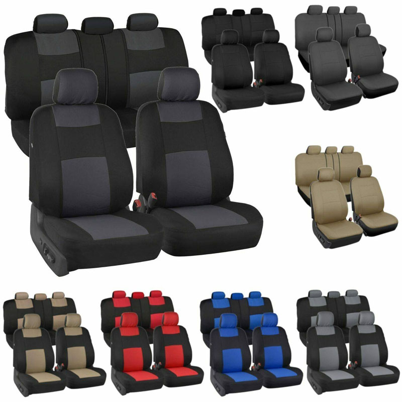 Automotive seat covers for sedan suv and truck