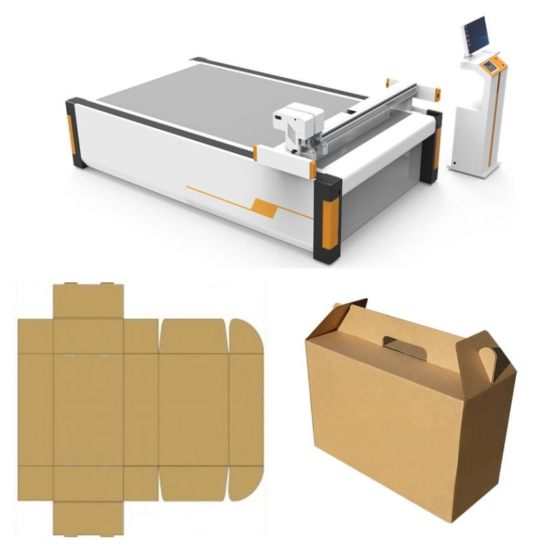 Fully Automatic Digital Oscillating Knife Corrugated Carton Cutter