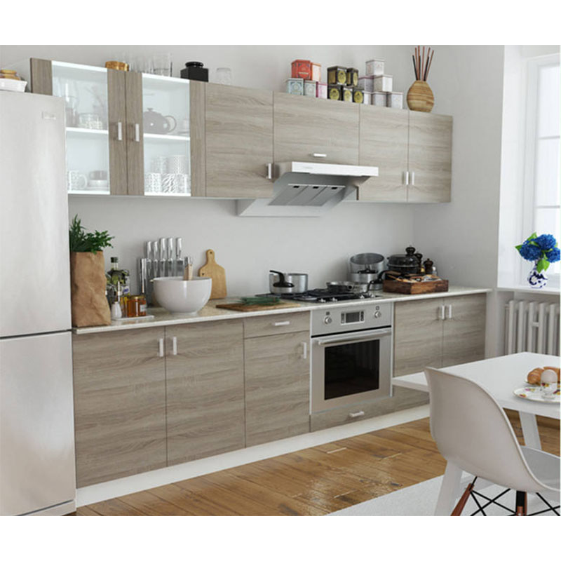 The drawer area has built-in partitions, which can be used to classify and store small kitchen utensils such as knives, spatulas, bowls and chopsticks.