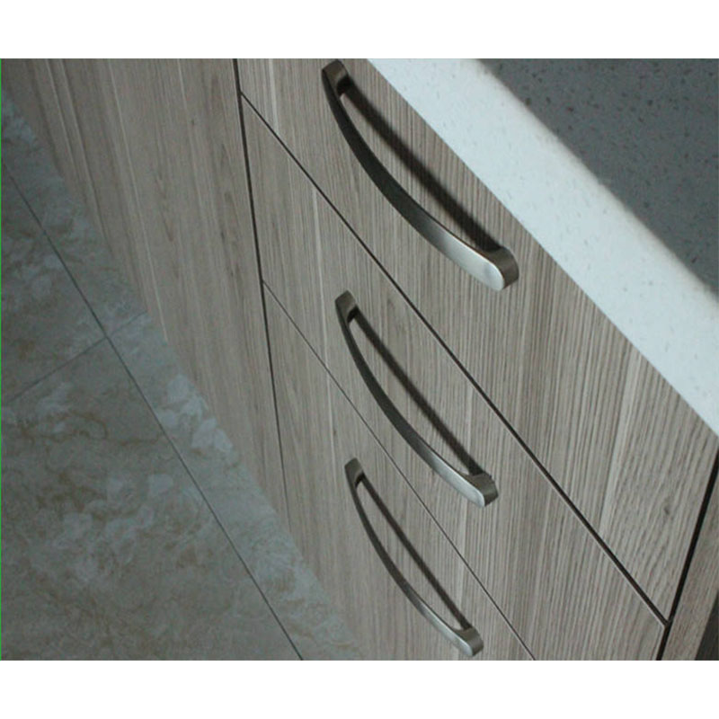 Floor-standing design with strong load-bearing capacity, divided into drawer area, cabinet door area and special function area