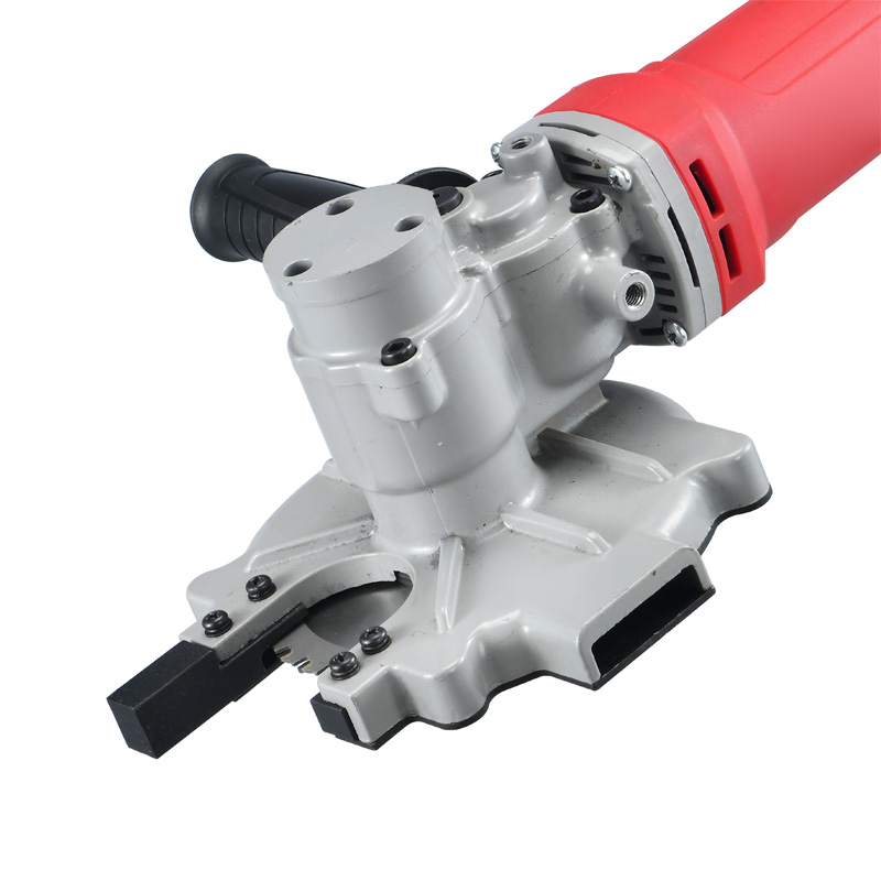 Burr-free operation 140mm cutter front view.