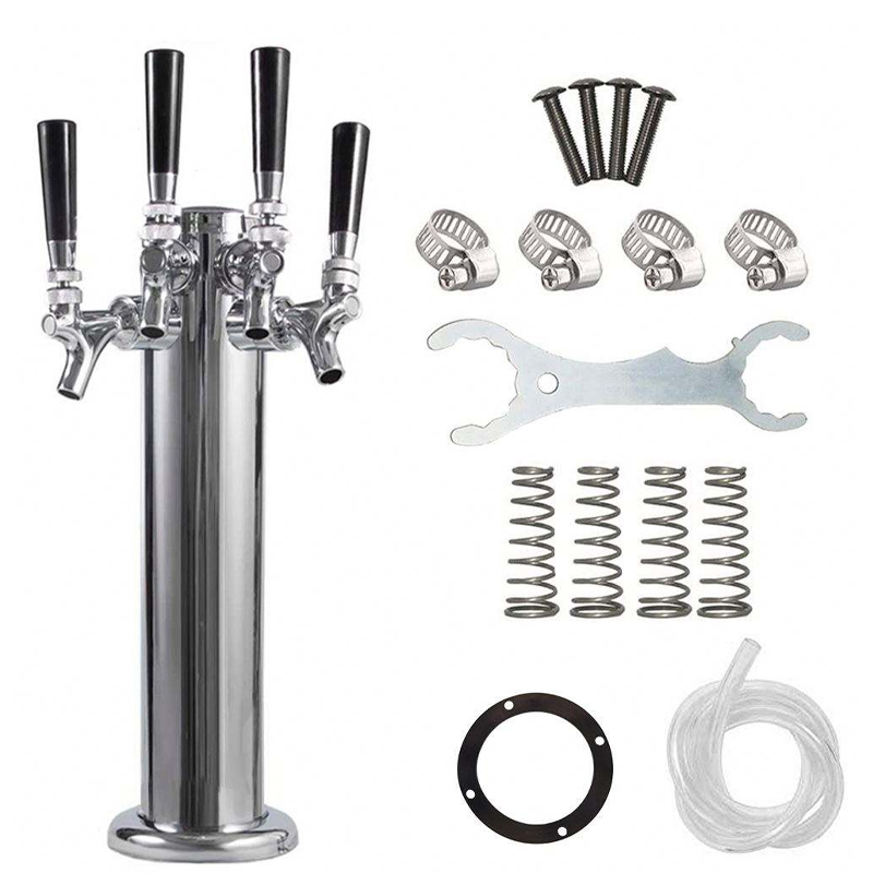 Draft Beer Dispensing System component breakdown diagram