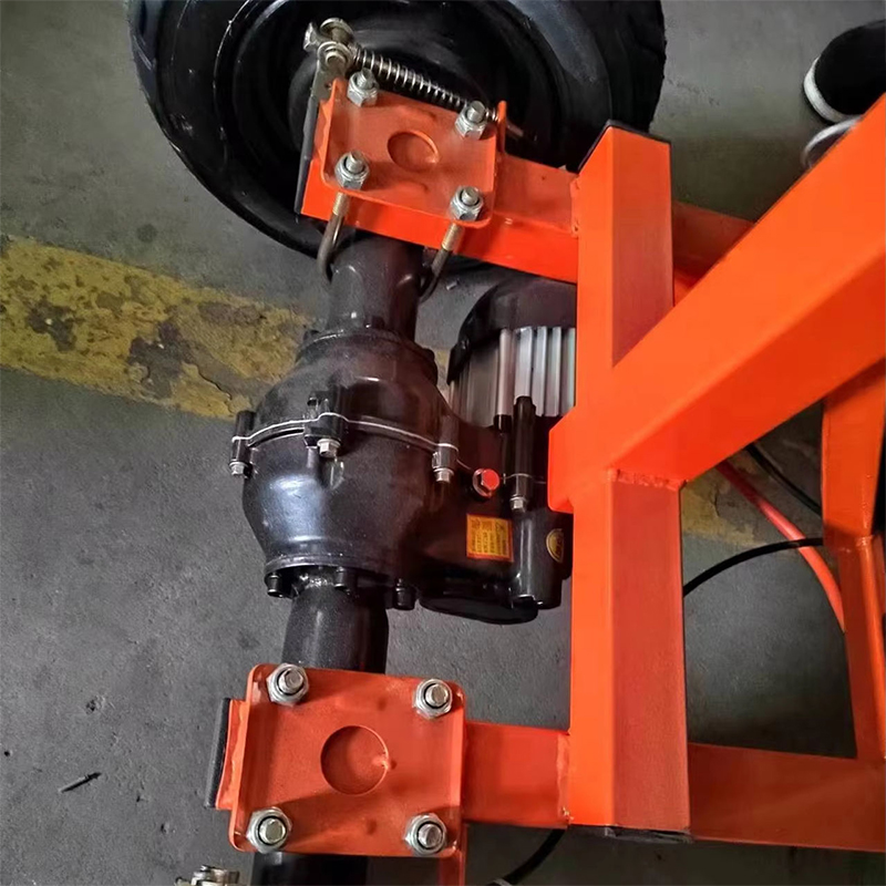 Adjustable electric trailer,fits heavy-duty object moving needs.