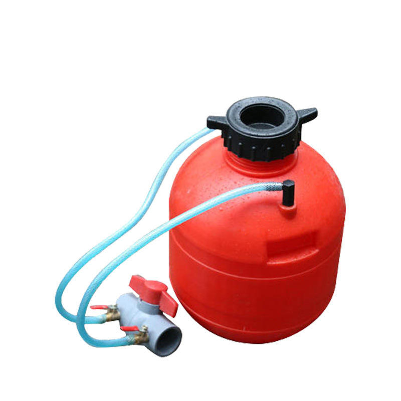 50L fertilizer tank uses plastic/steel, aids water-saving irrigation.