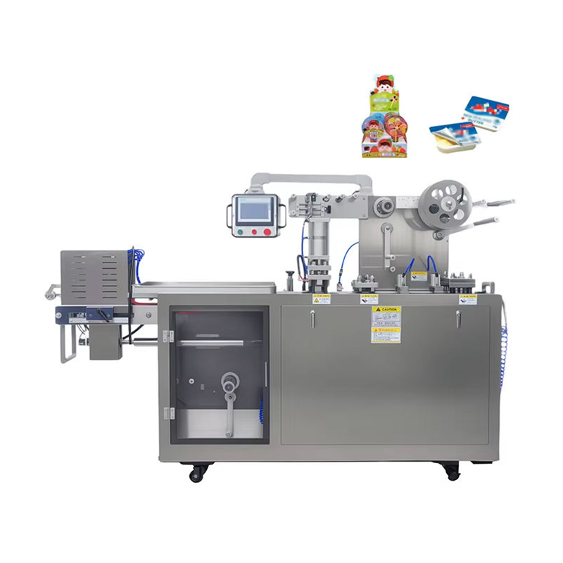 Heat press plastic packaging machine with fast sealing