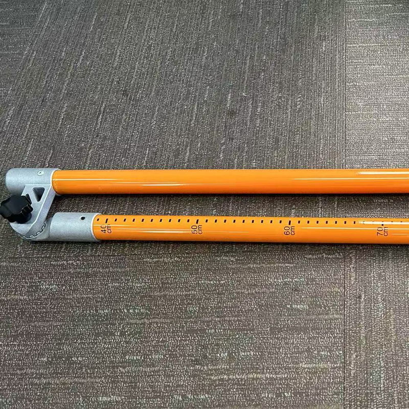 Durable truck height measuring stick for daily operation