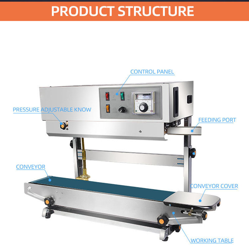 Automatic Poly Bag Sealer With Cold Air Cooling System