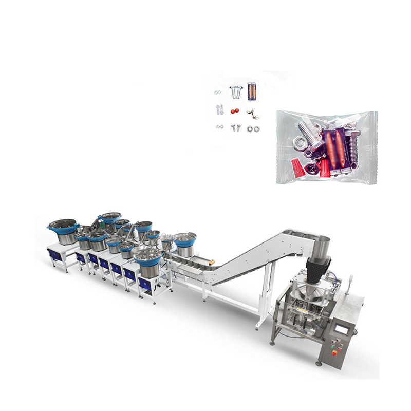 Semi-automatic packaging machine with PLC control system