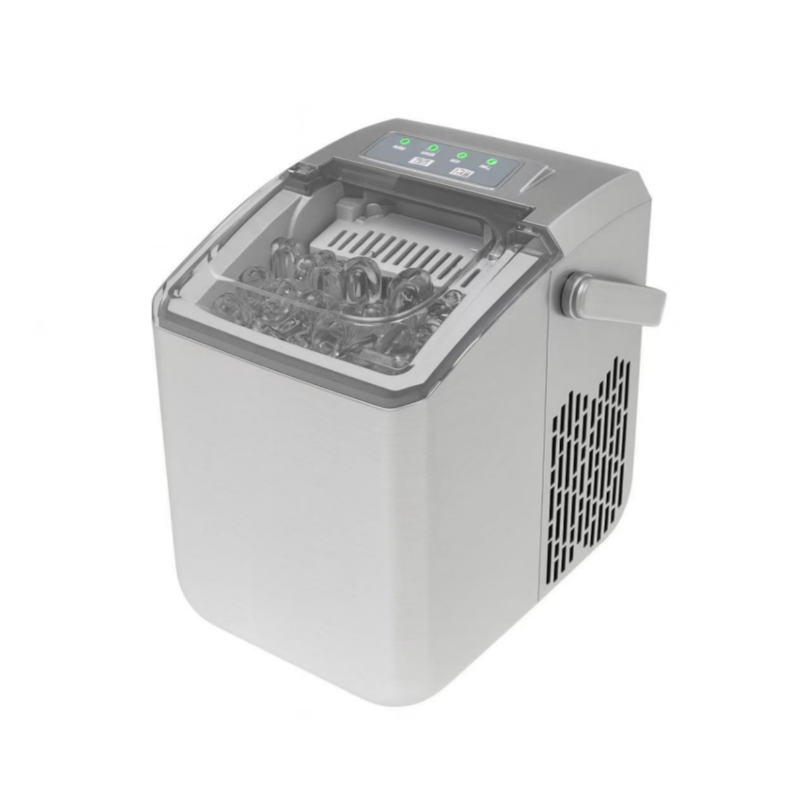 Compact portable ice maker combines convenience and durability
