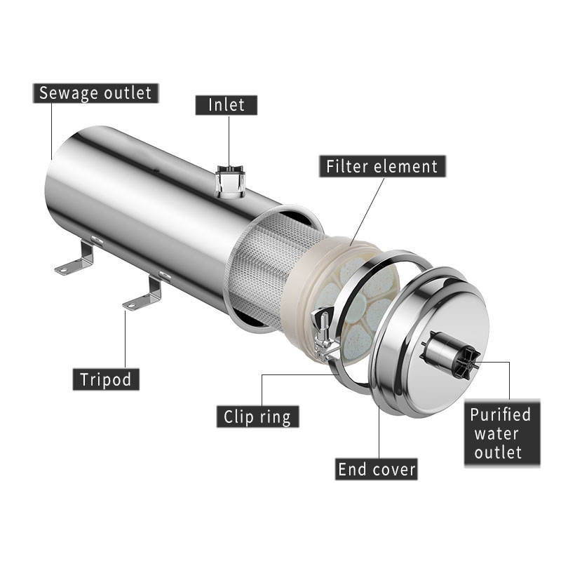 Efficient 0.01 Micron UF Water Filtration For Clean Water