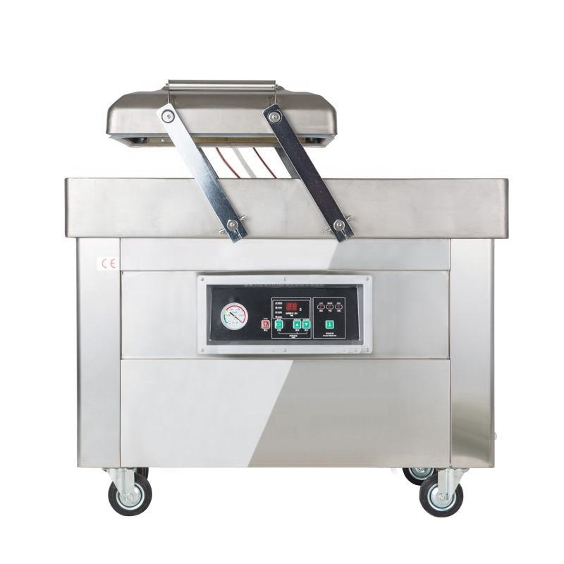 Front view of a high-quality vacuum packaging machine.