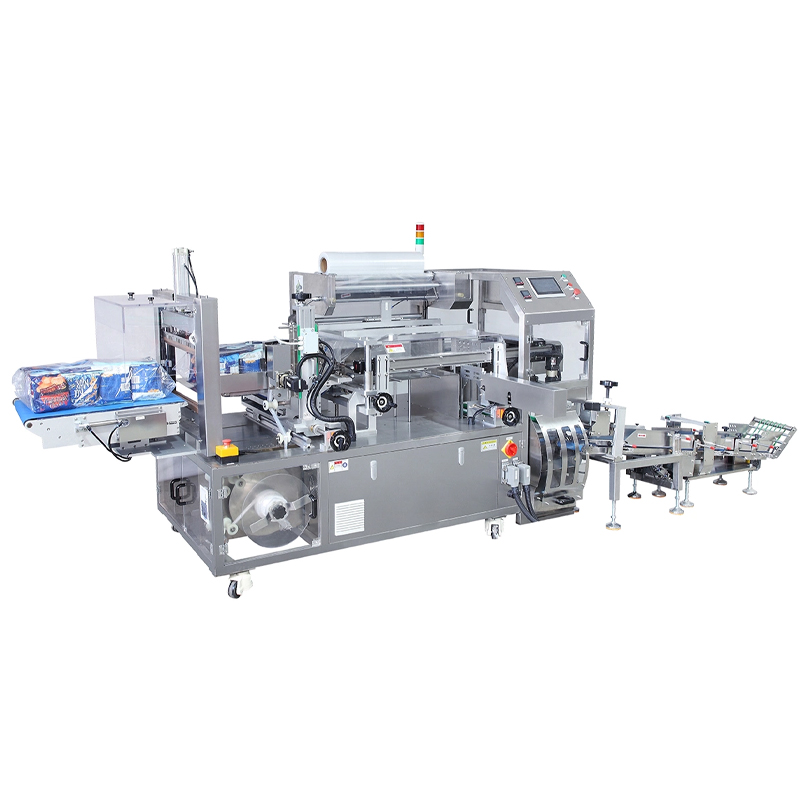 Automatic bagging machine for food pharmaceutical and consumer goods packaging