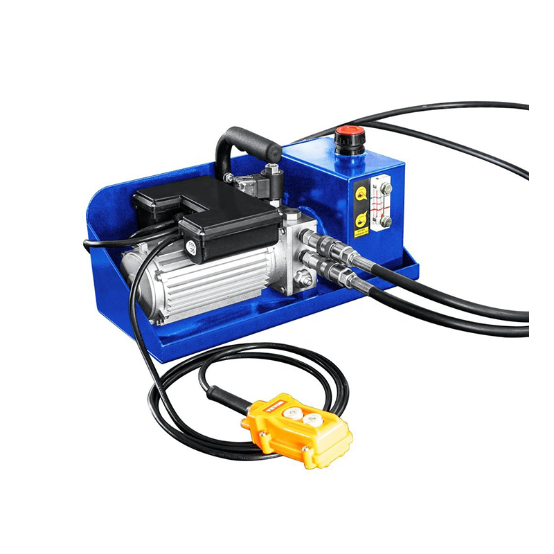The electric quick-release car lift supports adjustable lifting with multiple gear settings.