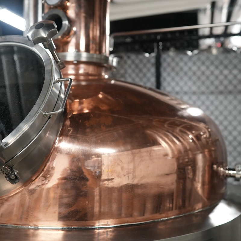 500L distillation equipment used for alcohol distillery production