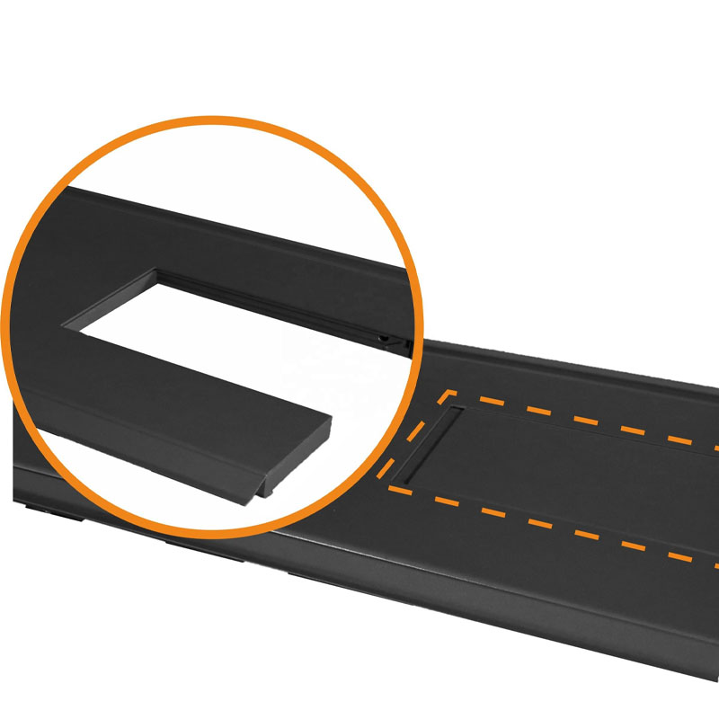 Motorcycle lift platform with strong frame for safe support