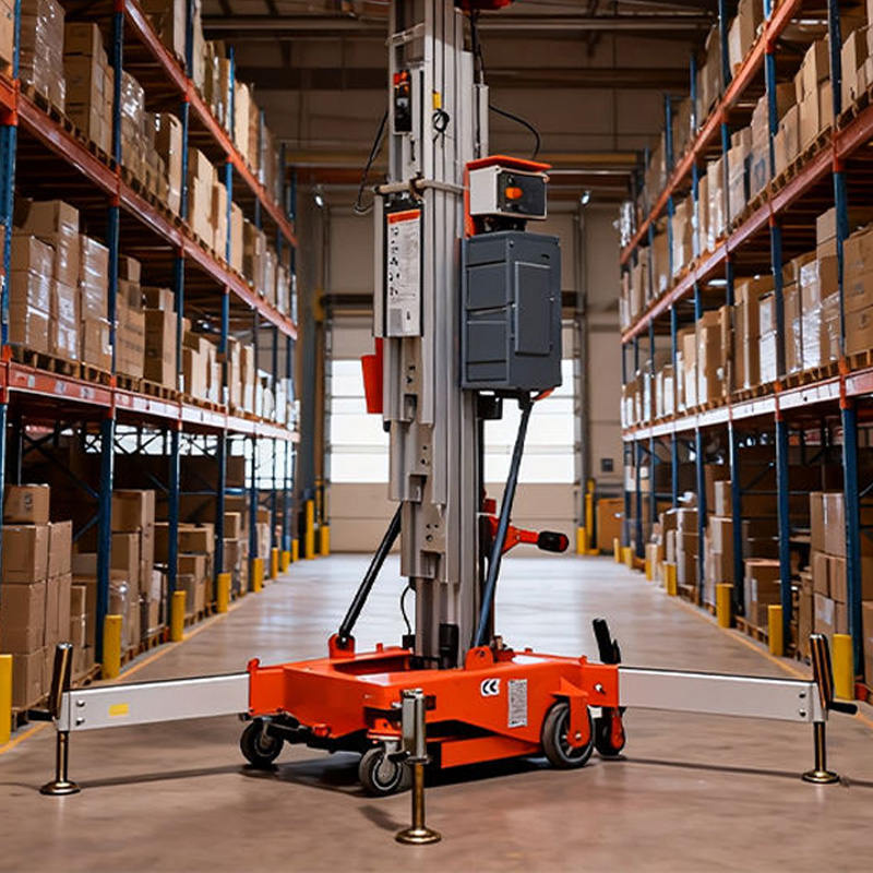 Automatic locking devices and a robust support system enhance safety.