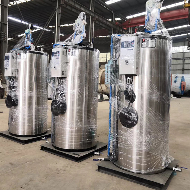 Real photos of vertical steam boiler factory