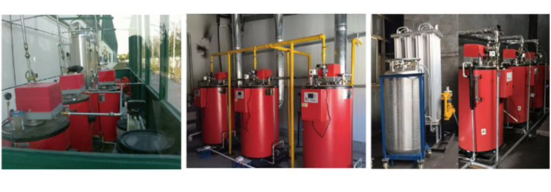 steam boiler for factory heating system