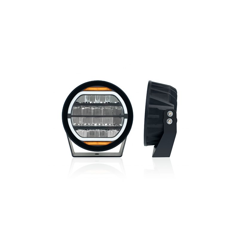 Car LED daytime running lights have high luminous efficiency.