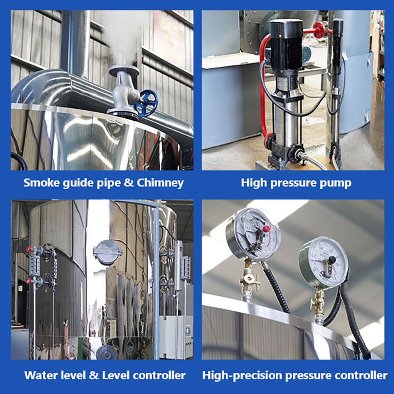 detail display of economical coal powder combustion boilers for industrial boilers